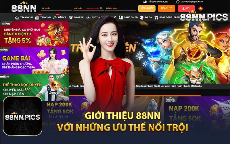 Giới Thiệu 88NN Với Những Ưu Thế Nổi Trội 