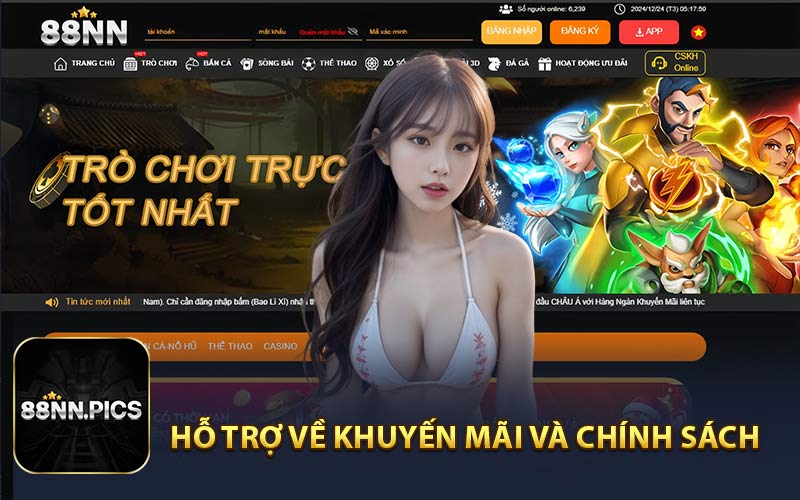 Hỗ Trợ Về Khuyến Mãi và Chính Sách